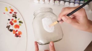 Рисую на стеклянных банках ಠ_ಠ !?