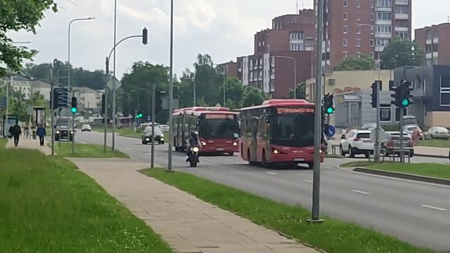 общественный транспорт города Вильнюс на улице Jeruzalė g смотреть онлайн