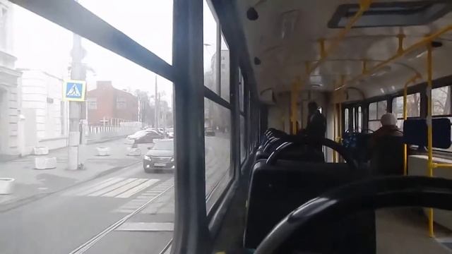 Поездка на трамвае МТТА-2 СМЕ 2321+2322 Маршрут № 9 Москва смотреть онлайн