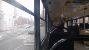 Поездка на трамвае МТТА-2 СМЕ 2321+2322 Маршрут № 9 Москва