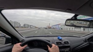 Вождение от первого лица! Комментирую своё движение п?