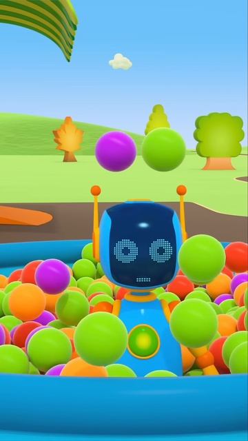 Фиолетовый робот чуть не попал в АВАРИЮ! 🤖 #мультик #детскийканал #машинки смотреть онлайн