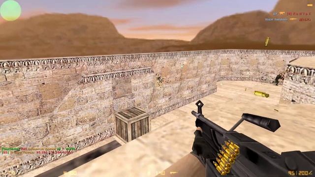 cs 1.6 GunGame Токи забирает нож и побеждает смотреть онлайн