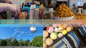Разбираю комод | Мои запасы моющих средств | Организация хранения | Готовлю домашний чак-чак