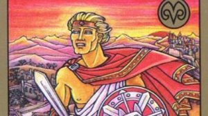 Карта ВОИН, оракул Симболон. 12 первых архетипов Симболон. Знак Зодиака Овен. Планета управительМарс