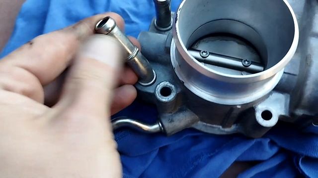 Kia CEED очередная чистка дросселя, после пробега 50 т.км смотреть онлайн