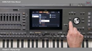 Руководство Korg Pa5X, часть 5. Воспроизведение песен