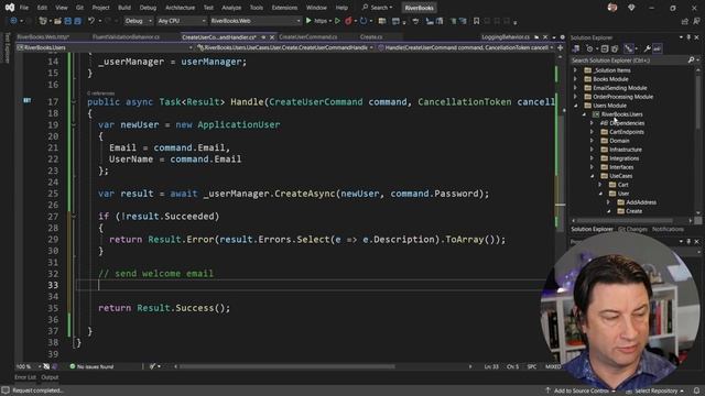 27. Sending Registration Emails via MediatR смотреть онлайн