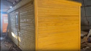 Дачная бытовка 6х2,3 метра | «ПромСнаб»