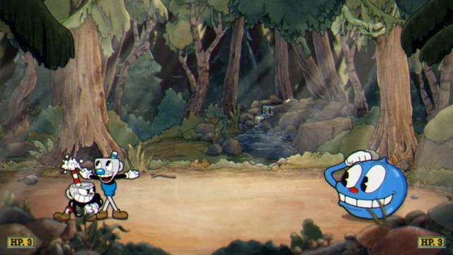 Cuphead кооперативное прохождение #2 Боссы отправляют нас в полёт
