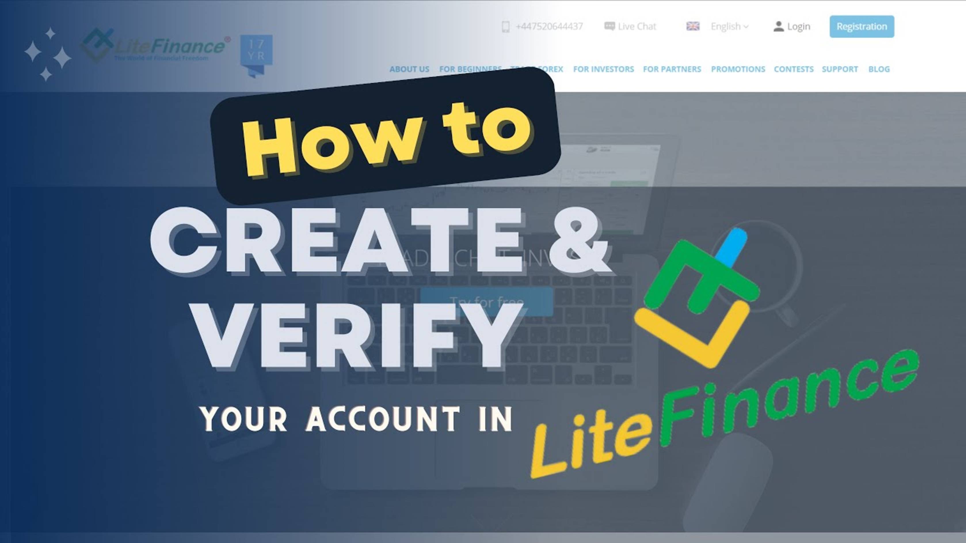 How To Create and Verify Your Account In LiteFinance