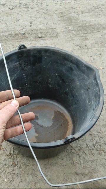 Доработка ручки строительного ведра