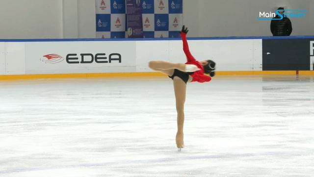 Аматова Сабрина 1 спортивный короткая программа «Турн
