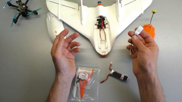 LDARC TINY WING 450X V2 самое маленькое FPV крыло смотреть онлайн