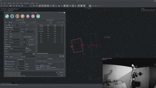 Auto Meridian flip with StellarMate смотреть онлайн