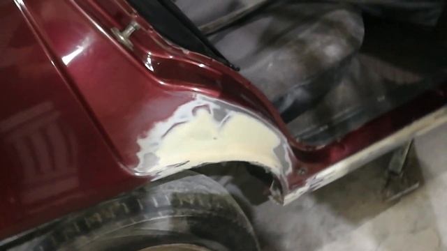 Нексия находится в ремонте: замена порога, устранение смотреть онлайн