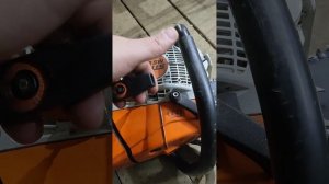 Можно ли проверить компрессию тяжёлой пилы шнурком ст