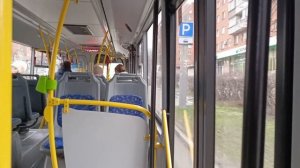 Тульский автобус. Поездка на автобусе ЛиАЗ-5292.65 №163 ВС