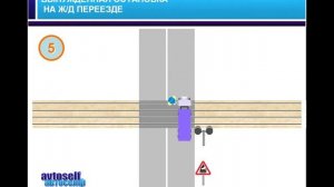ПДД, урок 19-2.  Вынужденная остановка на жд переезде