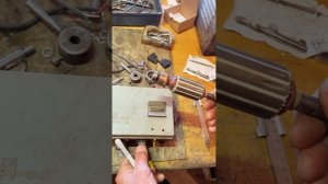 Самодельный дроссель для проверки якорей