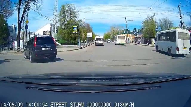 Видеорегистратор Street Storm CVR N9510 G дневная съёмка смотреть онлайн