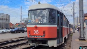 Краснодарский трамвай Обзор зимой 24/25гг