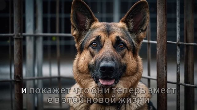 Немецкая овчарка, ожидавшая эвтаназии, плакала в свое?