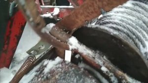 ЮМЗ обзор лебёдки на заднюю навеску