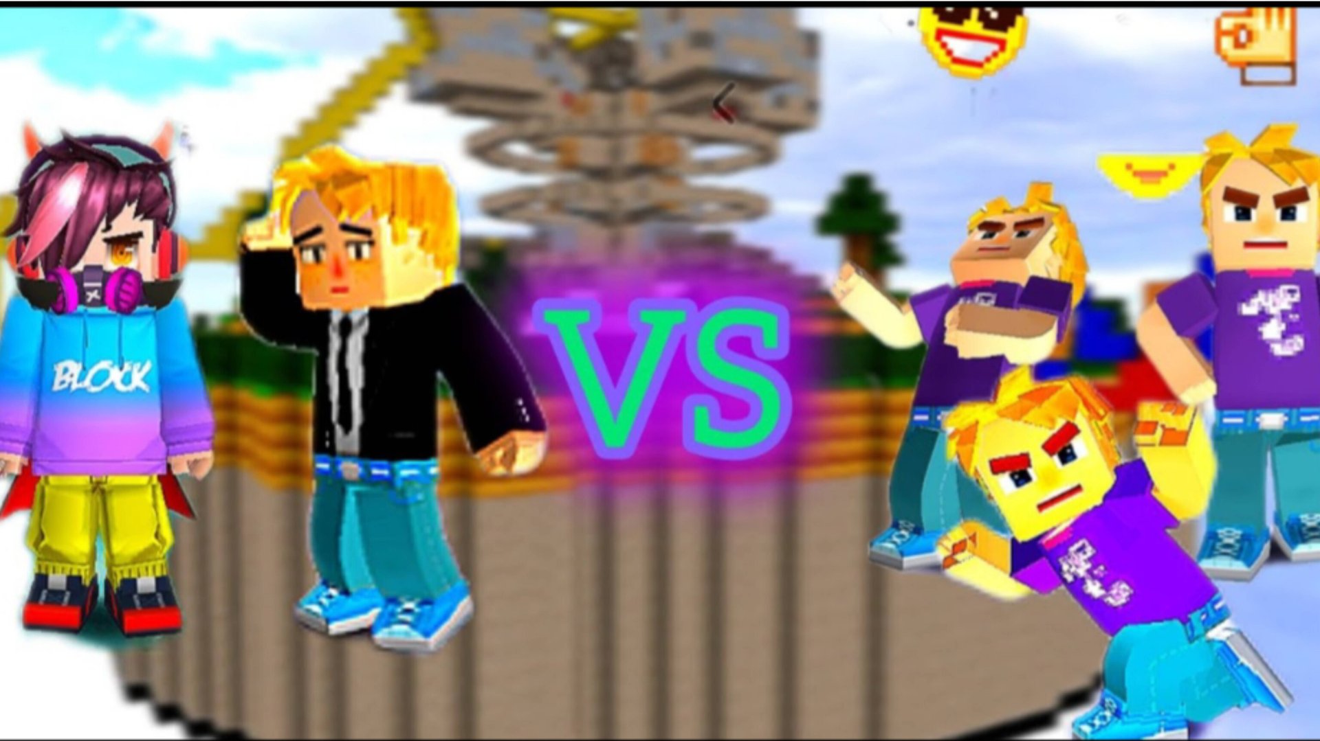 Зашли в открытый. Blockman Go - Egg Wars - Mini Game.