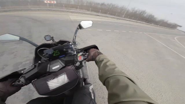 Тест скорости  Ariic 318 без кофра.