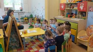открытое занятие для детей второй группы раннего возр