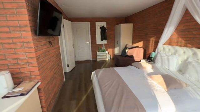 Отель Крылья Абрау-Дюрсо. Обзор номера с видом на озер? смотреть онлайн