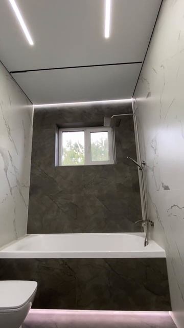 Теневой профиль, карниз slim road 01, #натяжнойпотолок##карн смотреть онлайн