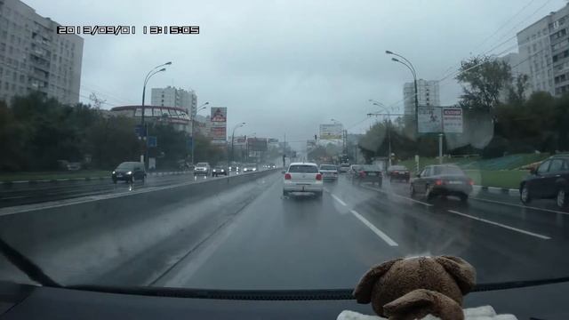 Тестовое видео Регистратора Defender Car Vision 5010 смотреть онлайн