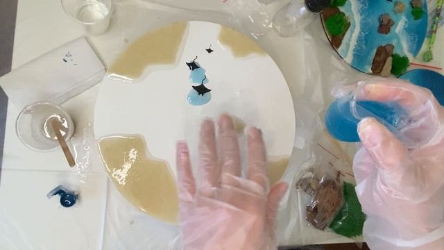 Инструкция к набору с эпоксидной смолой «Скалистые берега». смотреть онлайн