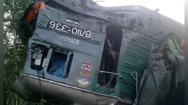 Крушение поезда на перегоне (Ерал-Симская) переговоры