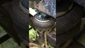 КАМАЗ 43118 установил в место штатных отбойщиков рессор?
