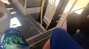 Небольшая поездка на 37 автобусе. Город Брянск