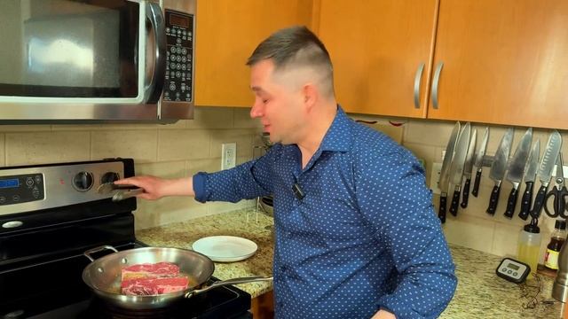 Как правильно приготовить Стейк из говядины. Сколько ? смотреть онлайн