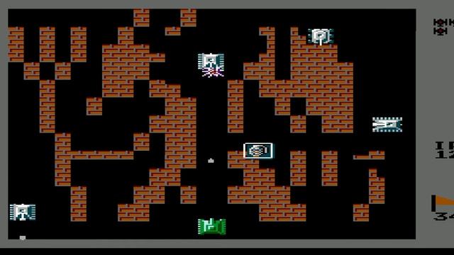 Kaput By Nemesis_c (Battle City Hack) (NES, 1985) Уровень 34