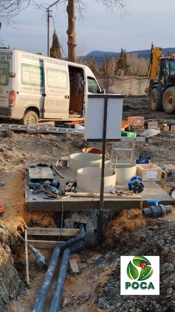 Монтаж Канализационной насосной станции КНС РОСА от п смотреть онлайн