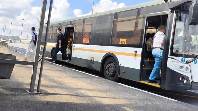 Автобус 451 (Москва/Пушкино) / а/с ВДНХ — мкр-н Детская / Л