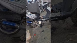 тепловой прихват на скутере
