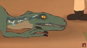 Имя 505 Ремикс «Индораптор и Велоцираптор Блю