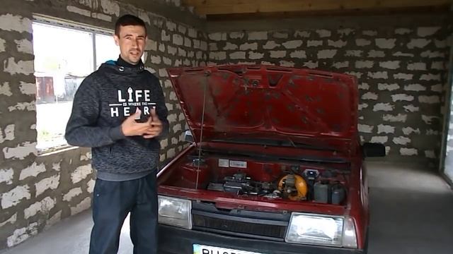 Установили 16 клапанный двигатель в ВАЗ 2109 PRO DRAG смотреть онлайн