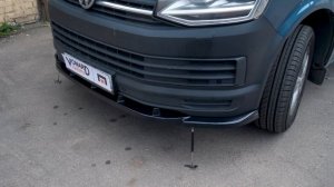 Сплиттер переднего бампера для VW T6 Multivan Caravella Transporter #von