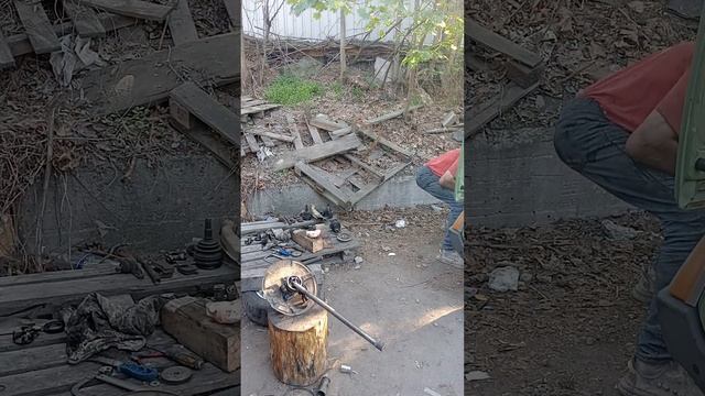 Снять ШРУС без съёмника. 😉