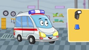 Развивающие Мультфильмы Для Детей - Машины Помощники -