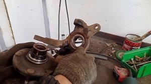 Hyundai accent замена переднего подшипника ступицы