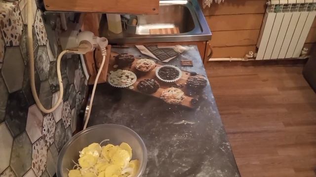 Галета с картофелем и луком!